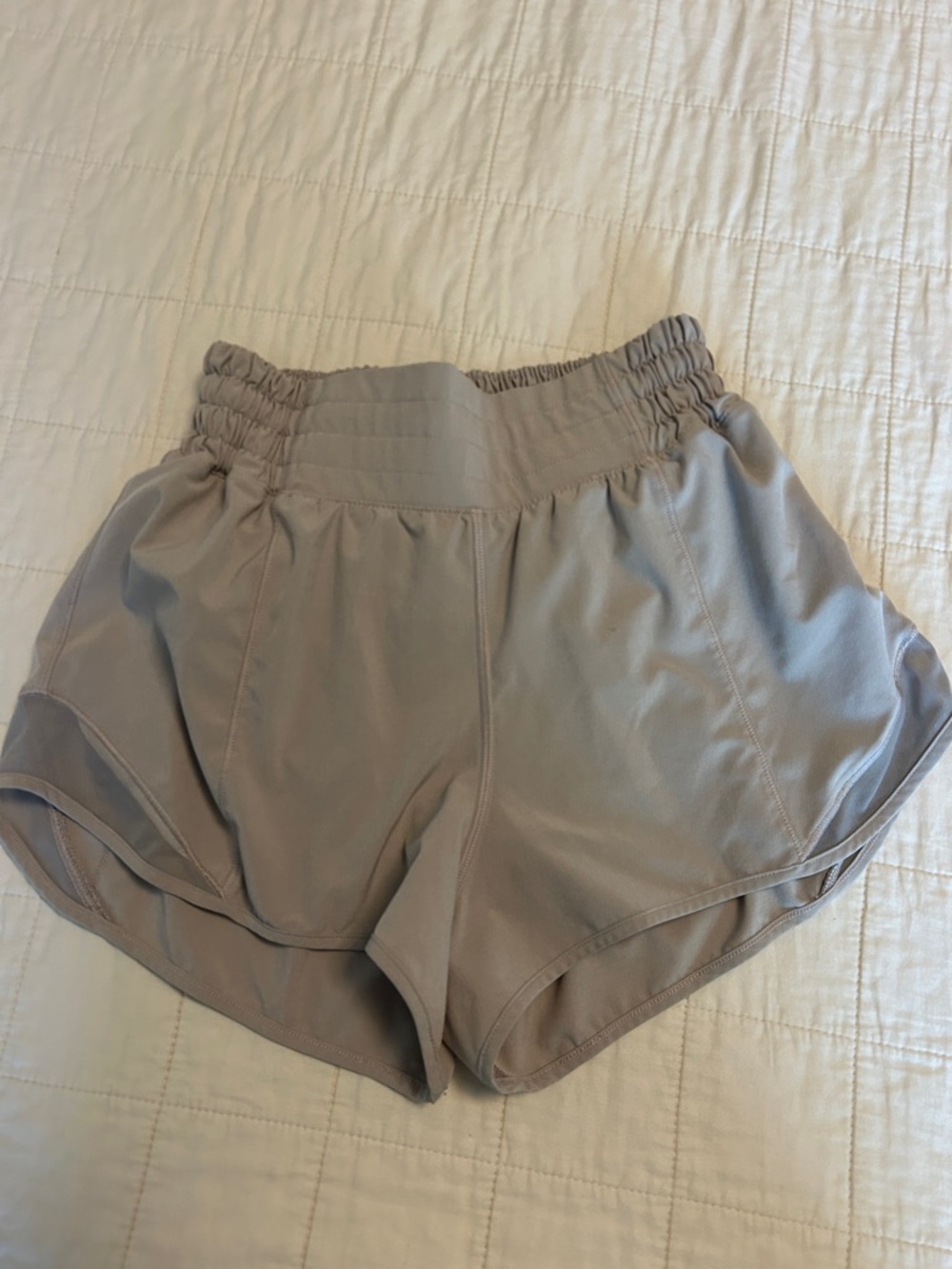 lululemon athletica Women's Athletic Shorts in Light Taupe